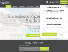 Tablet Screenshot of connectionatstatesboro.com